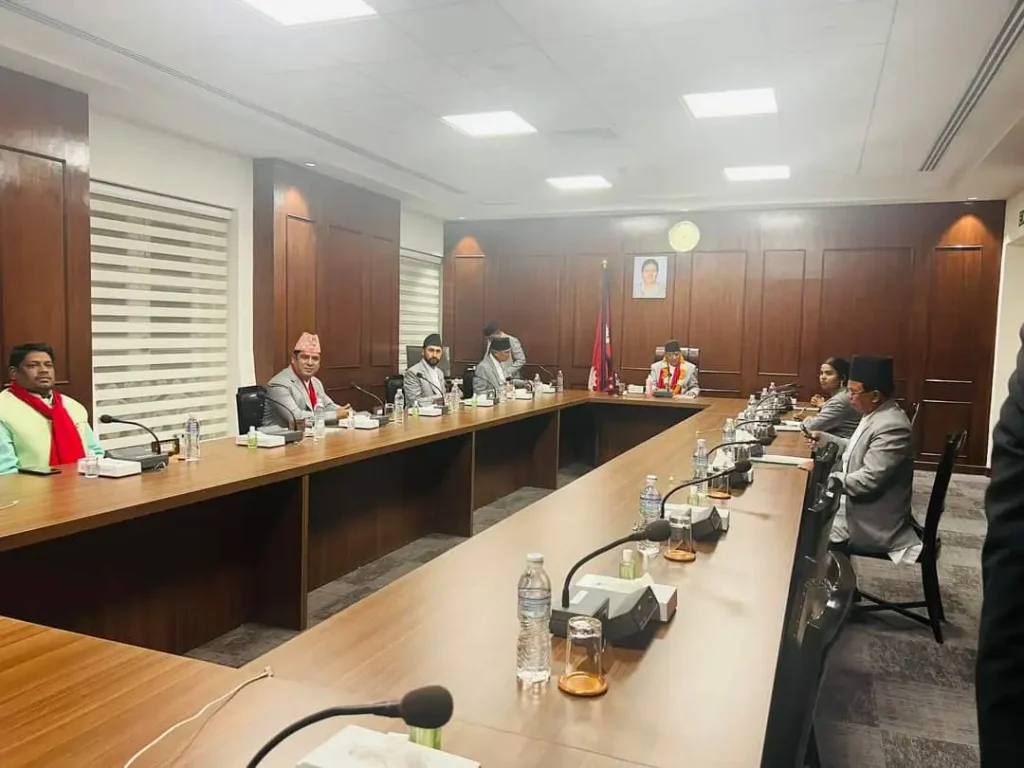 मन्त्रिपरिषदको बैठक बस्दै
