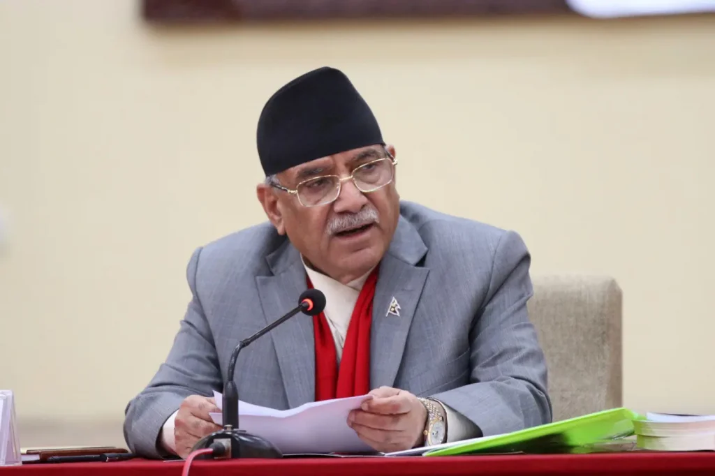 युवालाई उद्यमशील र स्वरोजगार बनाउनुपर्नेमा प्रधानमन्त्री प्रचण्डको जोड