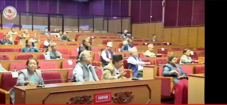 मिटरब्याज सम्बन्धी विधेयक पारित गरेर राष्ट्रिय सभा बैठक एक सातासम्म स्थगित