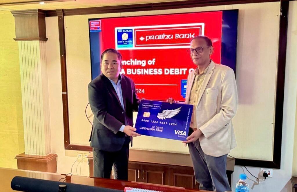 प्रभु बैंकको भिजा बिजनेस डेबिट कार्ड सेवा सञ्चालनमा, यस्ता छन् फाइदा