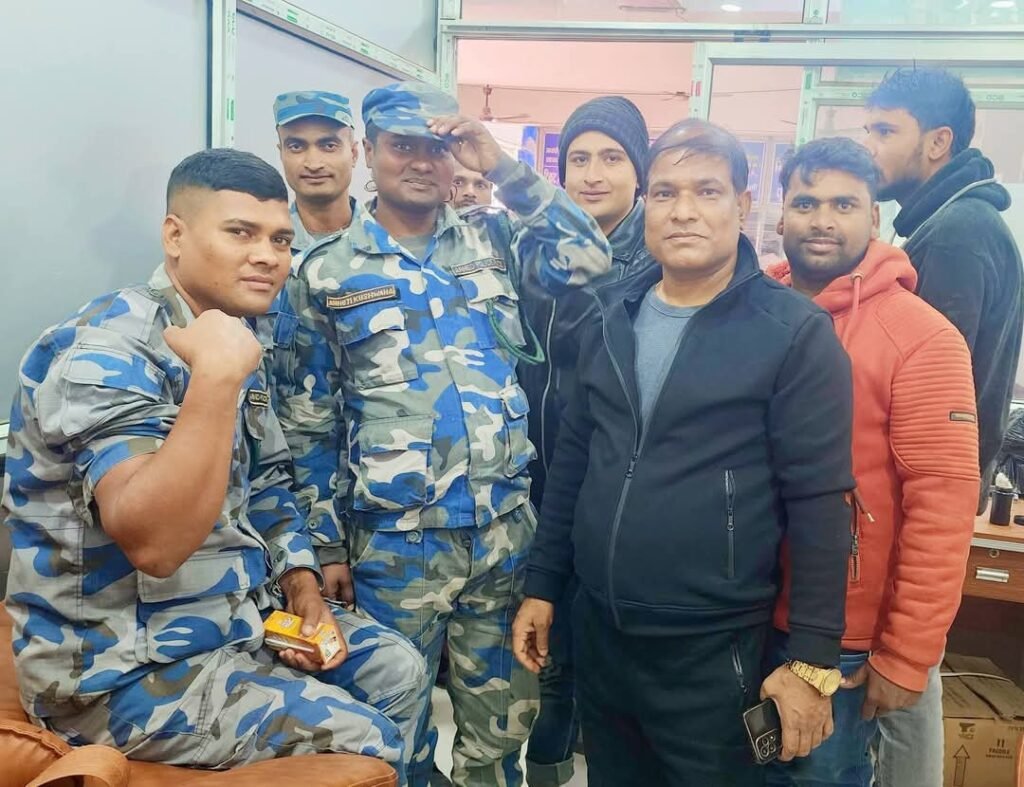 सशष्त्र प्रहरीले रगत दिएर बचाए सुत्केरीको ज्यान