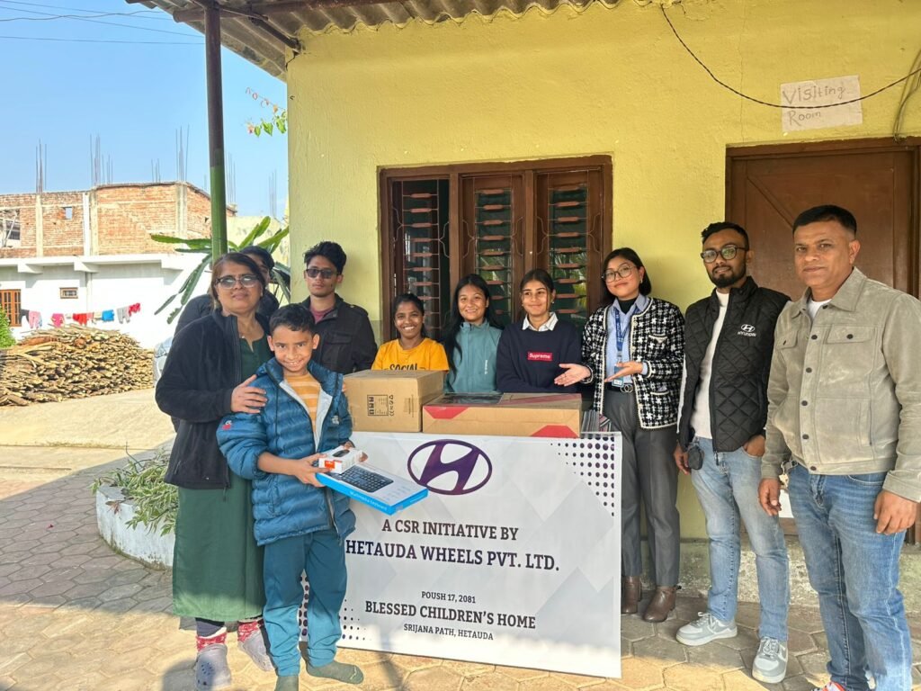 हेटौंडा ह्वील्स र हुन्डाईको ह्यापी मुभको सहकार्यमा ‘सीएसआर’ कार्यक्रम सम्पन्न