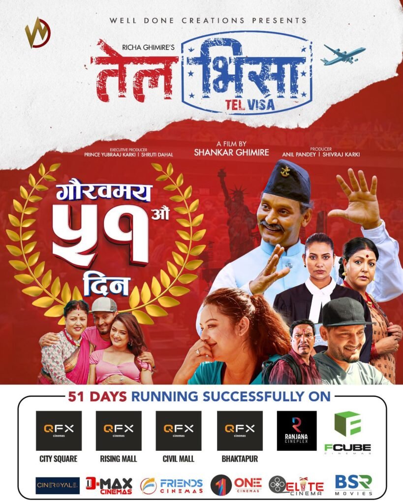 ‘तेस भिसा’ प्रदशर्नले मनायो प्रर्शनको ५१औं दिन