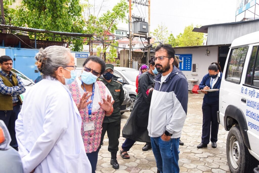 वि. पी. स्मृति अस्पतालको फोहोर रोक्का गरेर जरिवानाको पत्र : हानीकारक फोहोर व्यवस्थापनमा लापर्वाही