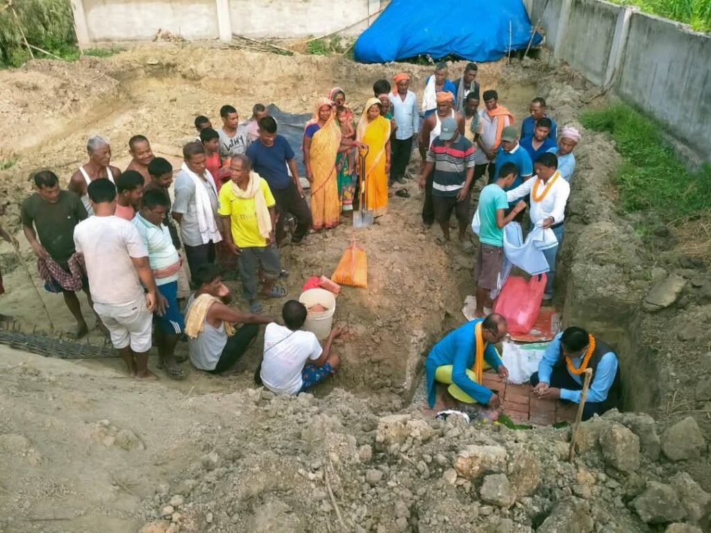 साढे २२ लाख रुपैयाँको लागतमा योग भवन निर्माण हुँदै