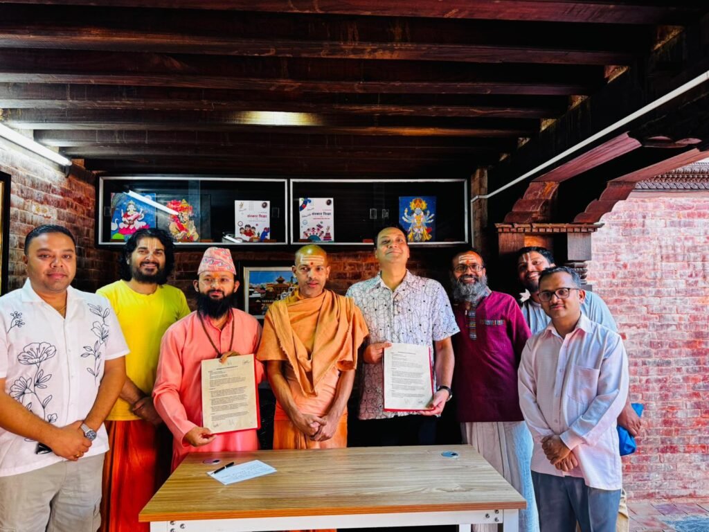 वैदिक वाङ्मय र सनातन धर्मको प्रवर्द्धनका लागि वाग् र विश्व भुटानी हिन्दू संगठनबीच समझदारी