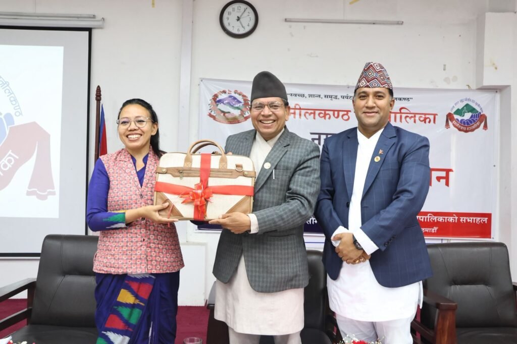 बुढानीलकण्ठ नगरपालिकाको ३ अर्ब ४५ करोडको बजेट सार्वजनिक