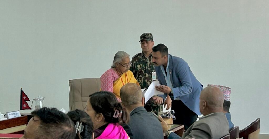 नेपालको बर्तमान जटील अवस्थाका सम्बन्धमा प्रधानमन्त्रीसंग छलफल