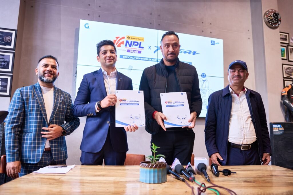बजाज पल्सर बन्यो एनपीएलको ‘टु ह्विलर पार्टनर’ : उत्कृष्ट तीन खेलाडीलाई पल्सर एन १६० दिइने