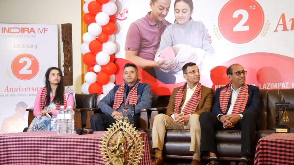 इन्दिरा आईभिएफ आशा र अभिभावकत्वका दुई बर्षको उत्सव