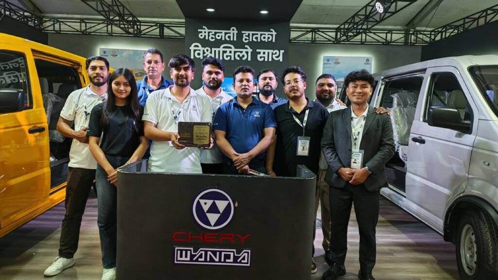 नाइमा  एक्स्पोमा  चेरी वान्डाका  गाडीप्रति  बढ्यो  आकर्षण, उल्लेख्य  संख्यामा बुकिङ