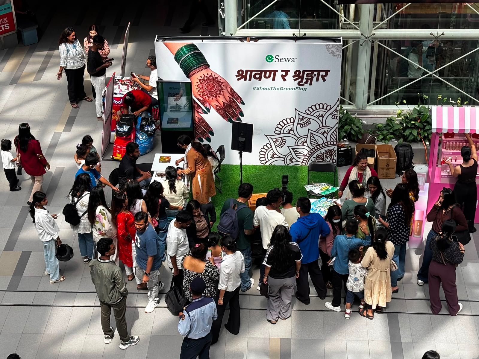 महिलाहरू सम्मान गर्दै इसेवाले आयोजना गर्यो ‘श्रावण र शृङ्गार’ कार्यक्रम