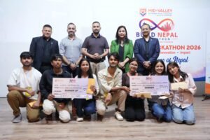 मिड-भ्यालीको ‘बिल्ड नेपाल ह्याकाथन २०२६’मा बाँदर आतंकको समाधान खोज्ने ‘इनोभिजन समूह’ विजेता