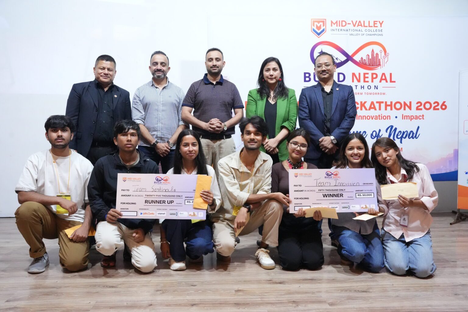 मिड-भ्यालीको ‘बिल्ड नेपाल ह्याकाथन २०२६’मा बाँदर आतंकको समाधान खोज्ने ‘इनोभिजन समूह’ विजेता
