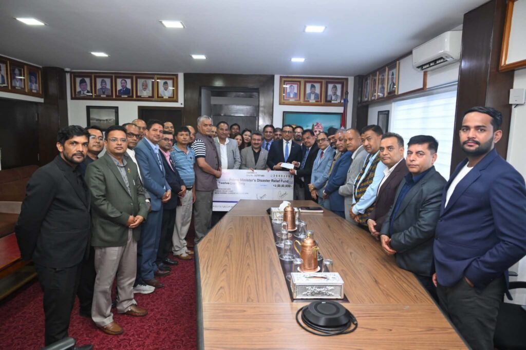 विपद्मा प्याब्सनको १२ करोड सहयोग, प्रभावित पाँच विद्यालयका लागि २ करोड छुट्याइयो