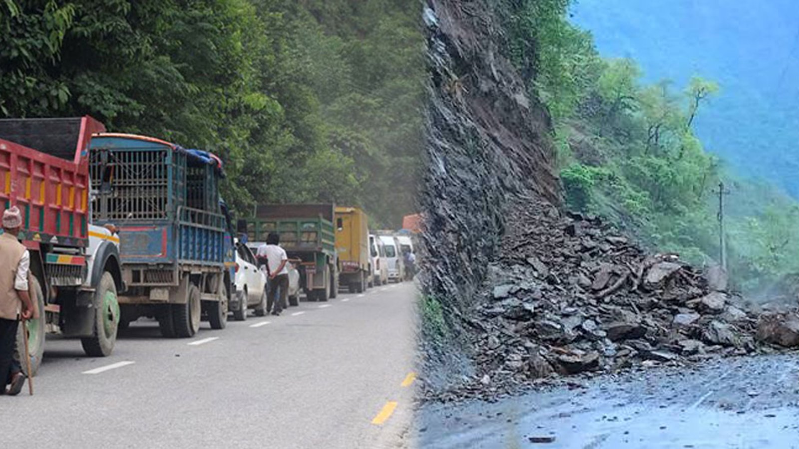 १० दिनदेखि कृष्णभीरमा पहिरो, पृथ्वी राजमार्ग अझै ठप्प