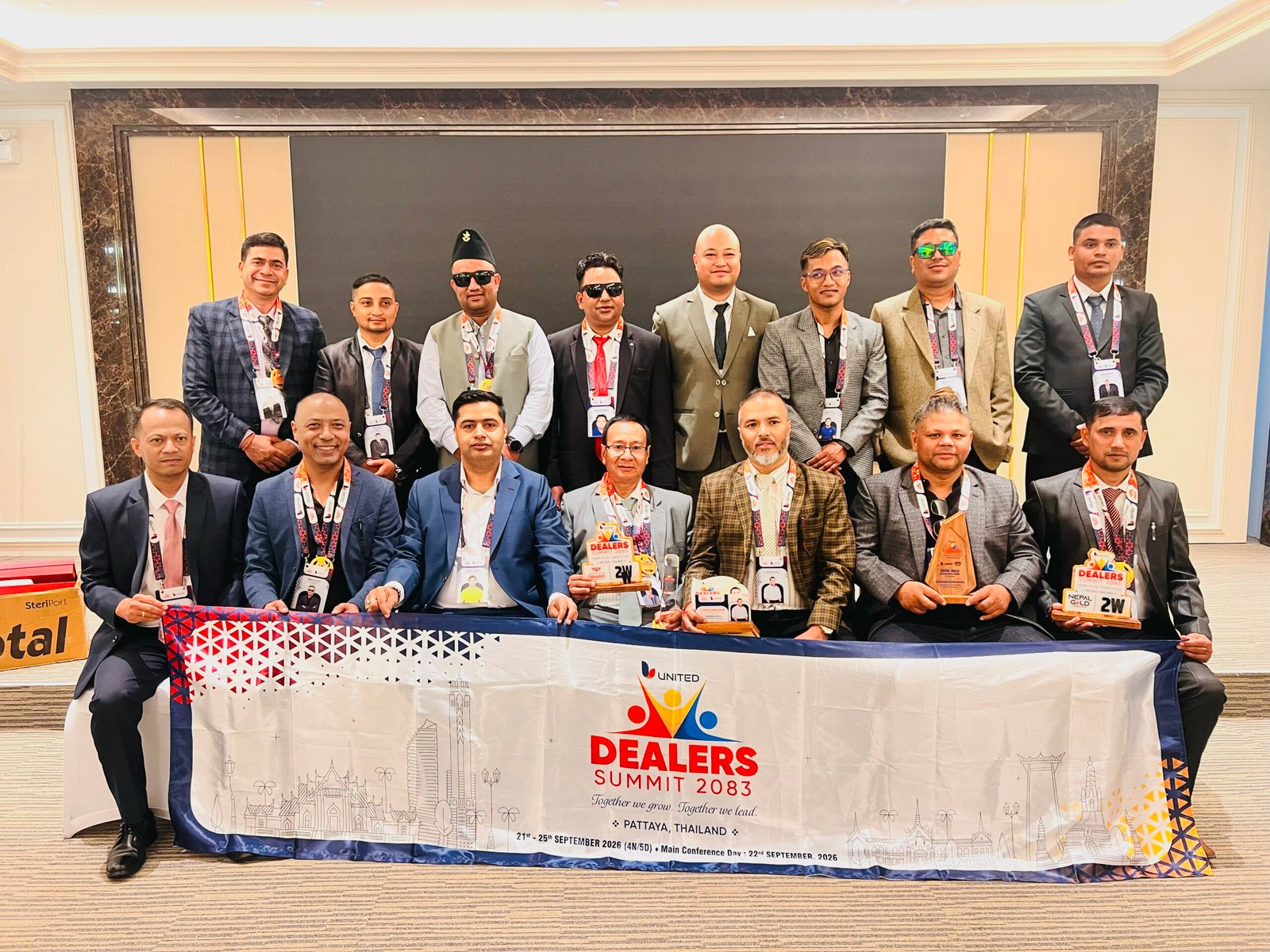 युनाइटेड डिलर्स समिट २०८३ थाइल्याण्डको पटायामा सम्पन्न